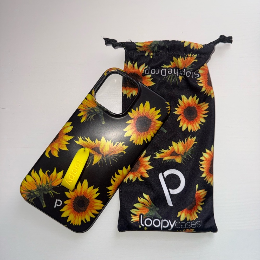 iPhone 13 Pro Max Loopy Case Sunflower